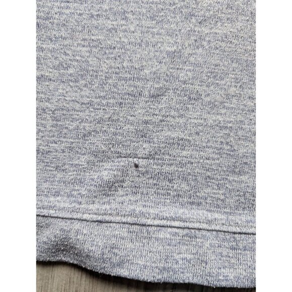 Talbots Petite Heather Gray Short Sleeve Knit Top Size L/P - Picture 6 of 8